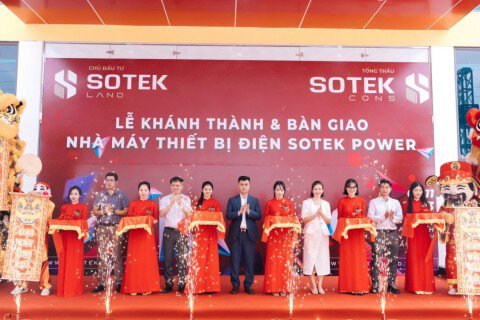 Lễ khánh thành và bàn giao Nhà máy Thiết bị điện Sotek Power