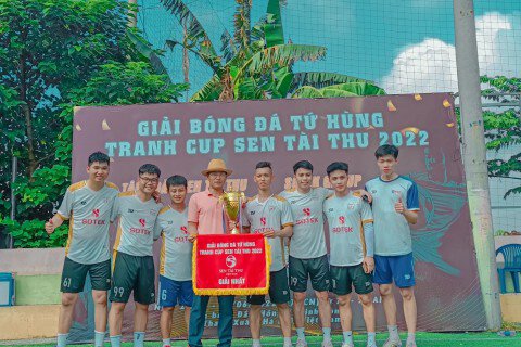 Sotek Group tranh tài giải bóng đá tứ hùng SEN TÀI THU 2022