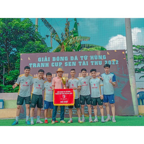 Sotek Group tranh tài giải bóng đá tứ hùng SEN TÀI THU 2022